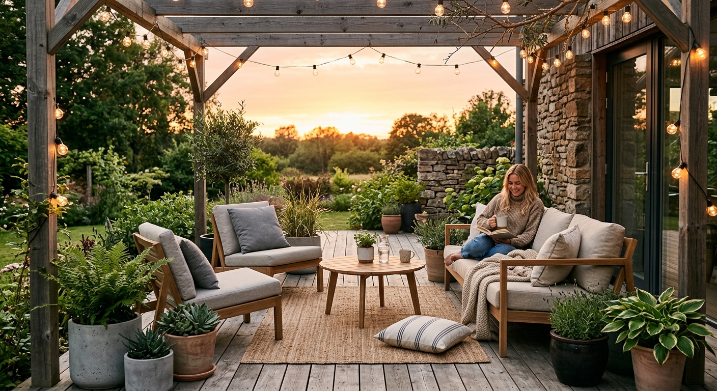 Terrasse og balkon - sådan skaber du dit eget frirum