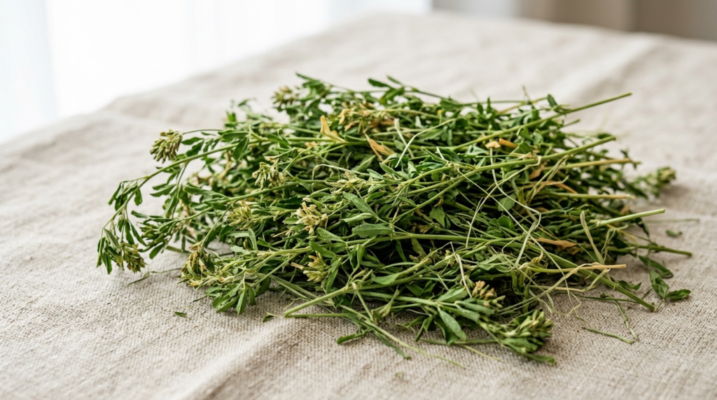 Close-up professional product photography of premium dried l